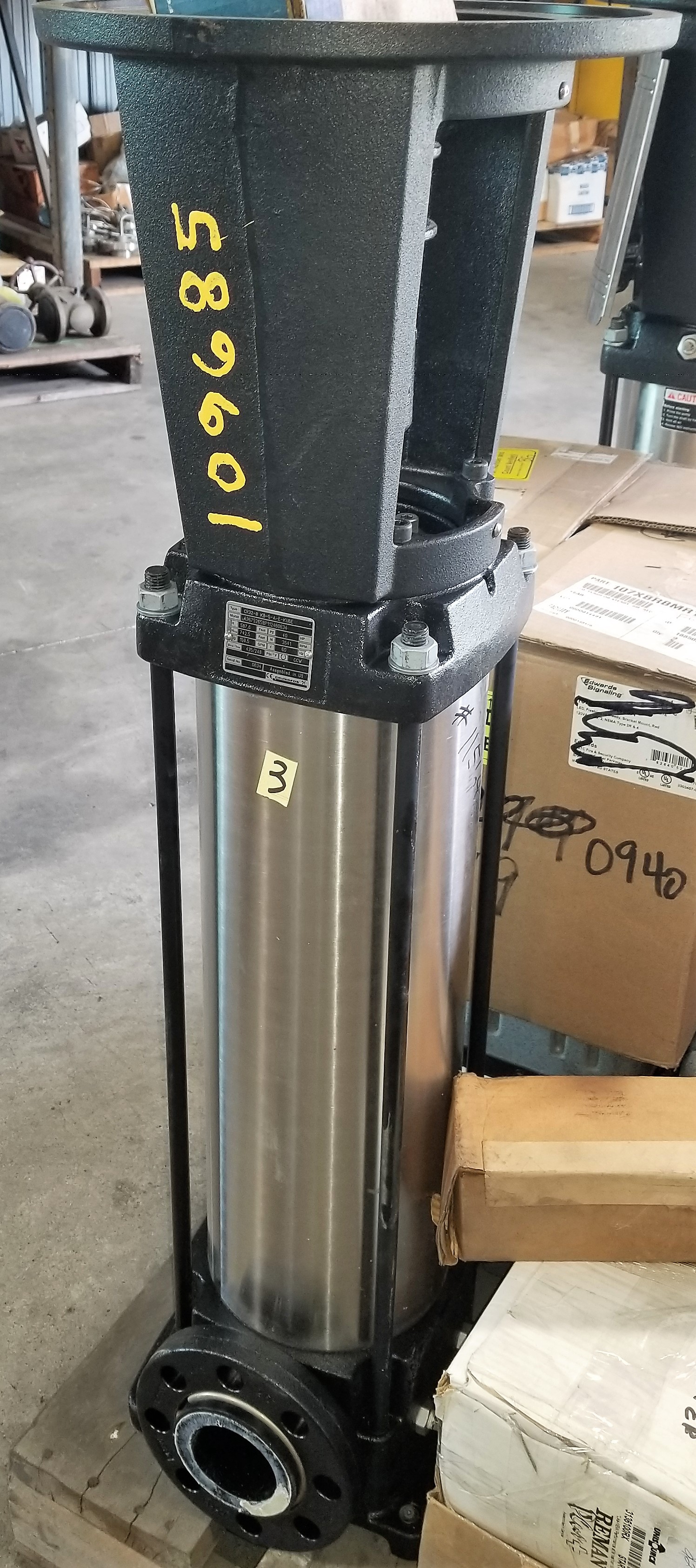 Grundfos 3" Vertical Pump CR32-8 KB-G-A-E-KUBE